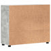 Dulap din Lemn Gri din beton 88,5 x 30,5 x 73 cm Lemn compozit - WALTI WALTI