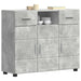 Dulap din Lemn Gri din beton 88,5 x 30,5 x 73 cm Lemn compozit - WALTI WALTI