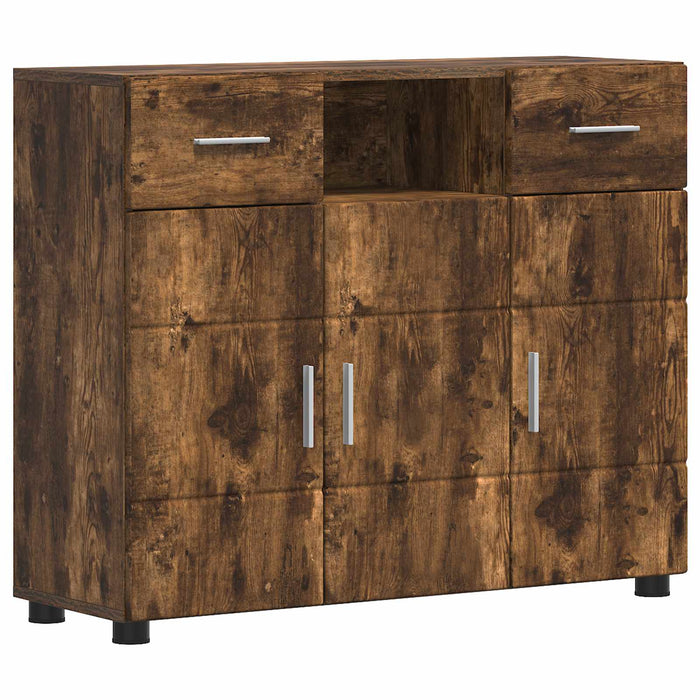 Dulap din Lemn Stejar fumuriu 88,5 x 30,5 x 73 cm Lemn compozit WALTI