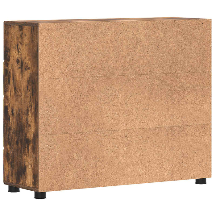 Dulap din Lemn Stejar fumuriu 88,5 x 30,5 x 73 cm Lemn compozit WALTI