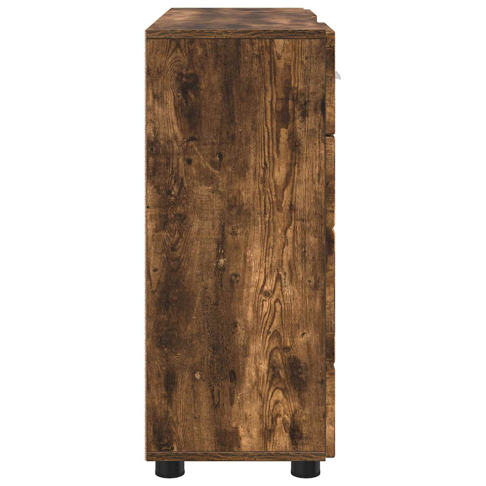 Dulap din Lemn Stejar fumuriu 88,5 x 30,5 x 73 cm Lemn compozit WALTI
