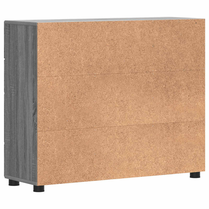 Dulap din Lemn Gri Sonoma 88,5 x 30,5 x 73 cm Lemn compozit WALTI