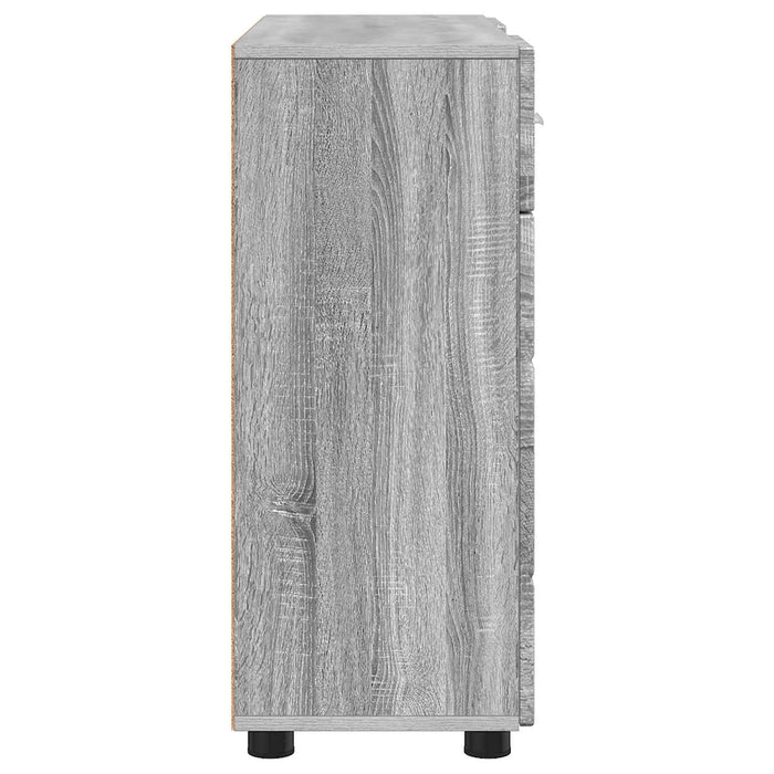 Dulap din Lemn Gri Sonoma 88,5 x 30,5 x 73 cm Lemn compozit WALTI