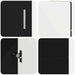 Bufet cu raft cu ușă Negru 88,5 x 30,5 x 55,5 cm Lemn compozit - WALTI WALTI