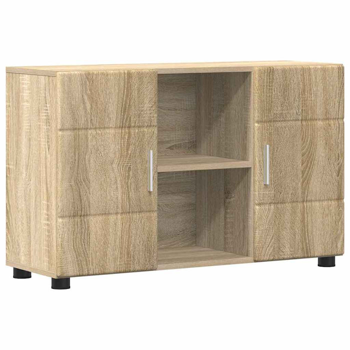 Bufet cu raft Stejar Sonoma 88,5 x 30,5 x 55,5 cm Lemn compozit - WALTI WALTI
