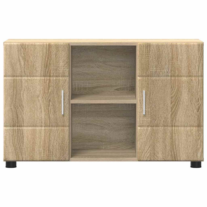 Bufet cu raft Stejar Sonoma 88,5 x 30,5 x 55,5 cm Lemn compozit - WALTI WALTI