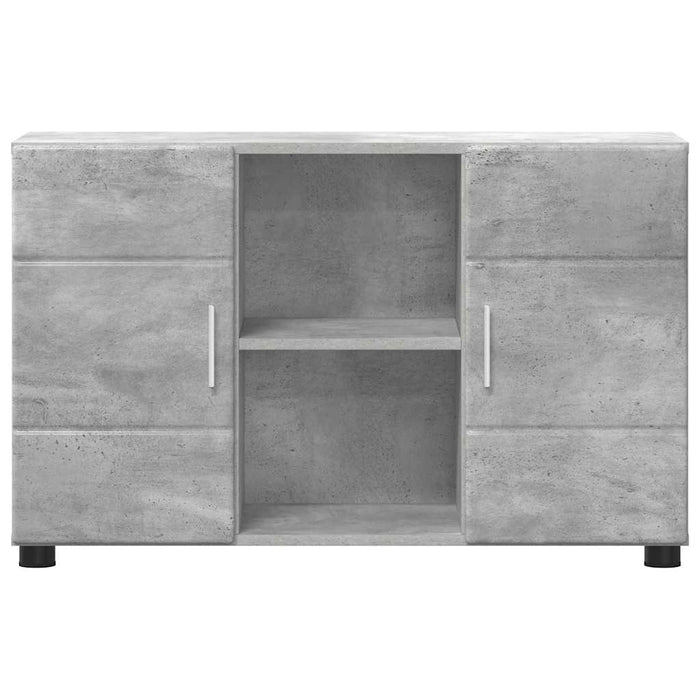 Bufet FLORIN Gri din beton 88,5 x 30,5 x 55,5 cm Lemn compozit WALTI
