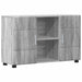 Bufet cu raft Gri Sonoma 88,5 x 30,5 x 55,5 cm Lemn compozit - WALTI WALTI