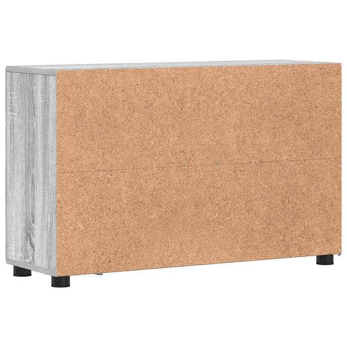 Bufet cu raft Gri Sonoma 88,5 x 30,5 x 55,5 cm Lemn compozit - WALTI WALTI