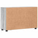 Bufet cu raft Gri Sonoma 88,5 x 30,5 x 55,5 cm Lemn compozit - WALTI WALTI
