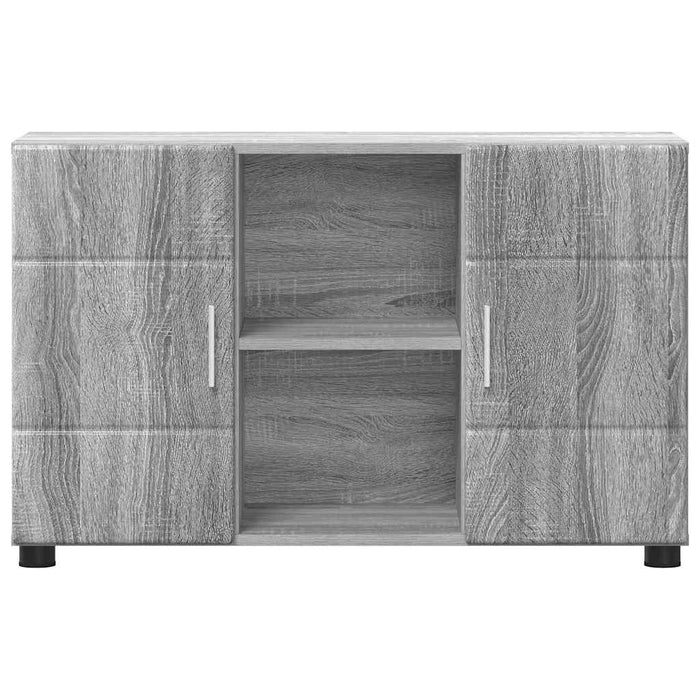 Bufet cu raft Gri Sonoma 88,5 x 30,5 x 55,5 cm Lemn compozit - WALTI WALTI