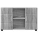 Bufet cu raft Gri Sonoma 88,5 x 30,5 x 55,5 cm Lemn compozit - WALTI WALTI