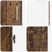 Bufet cu raft Lemn vechi 88,5 x 30,5 x 55,5 cm Lemn compozit - WALTI WALTI