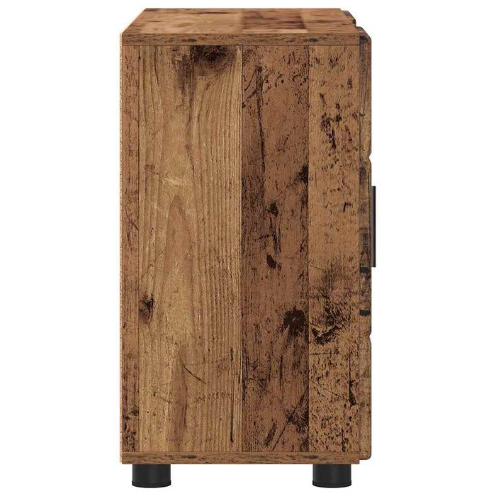 Bufet cu raft Lemn vechi 88,5 x 30,5 x 55,5 cm Lemn compozit - WALTI WALTI