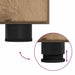 Bufet Stejar Artizanal 88,5 x 30,5 x 55,5 cm Lemn compozit - WALTI WALTI