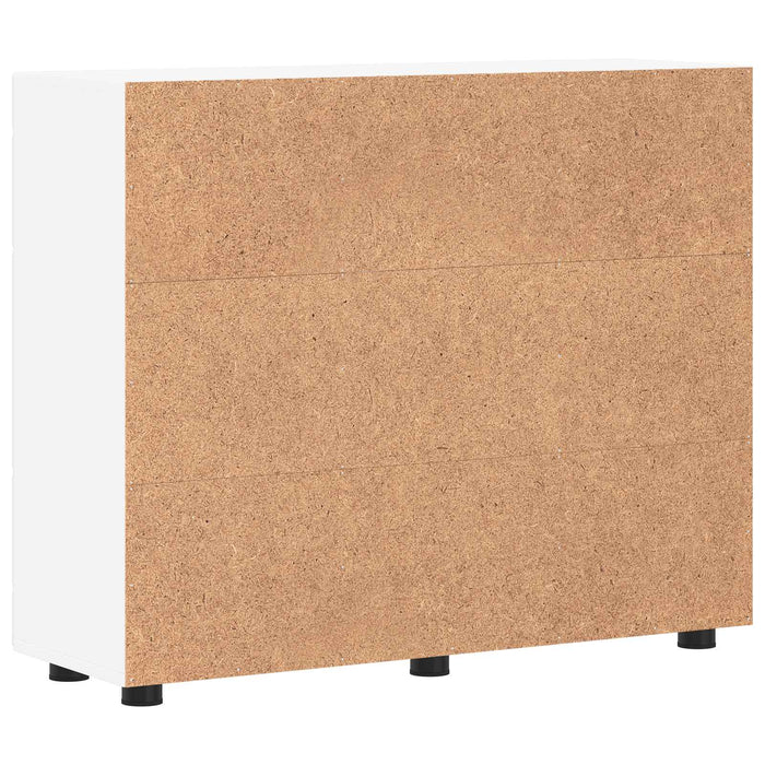 Dulap din Lemn Alb 88,5 x 30,5 x 73 cm Lemn compozit WALTI