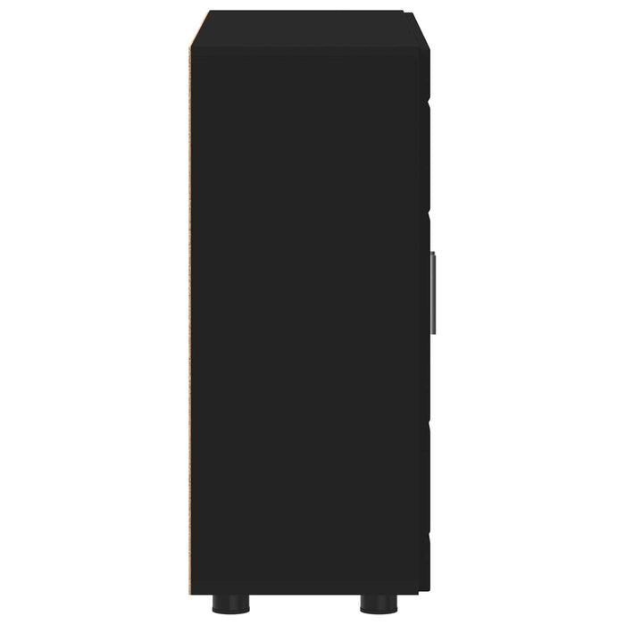 Dulap din Lemn Negru 88,5 x 30,5 x 73 cm Lemn compozit WALTI