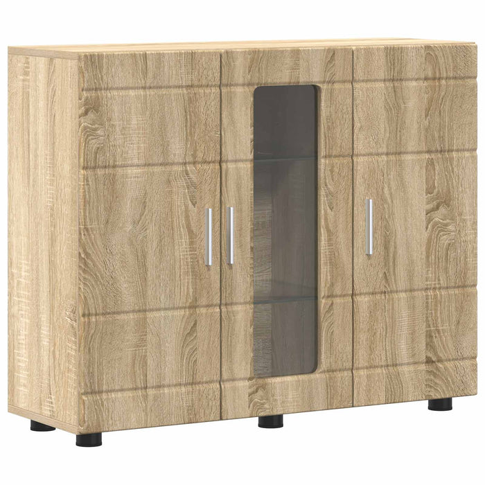 Dulap din Lemn Stejar Sonoma 88,5 x 30,5 x 73 cm Lemn compozit WALTI