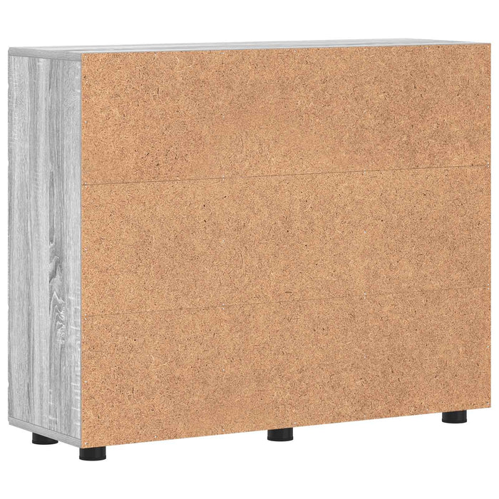 Dulap din Lemn Gri Sonoma 88,5 x 30,5 x 73 cm Lemn compozit WALTI
