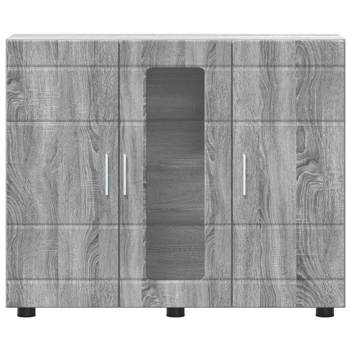 Dulap din Lemn Gri Sonoma 88,5 x 30,5 x 73 cm Lemn compozit WALTI