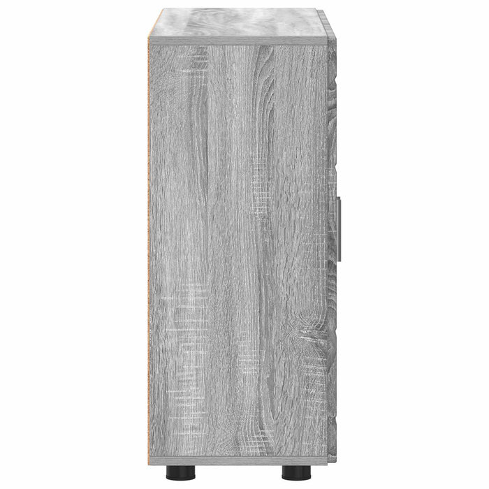 Dulap din Lemn Gri Sonoma 88,5 x 30,5 x 73 cm Lemn compozit WALTI