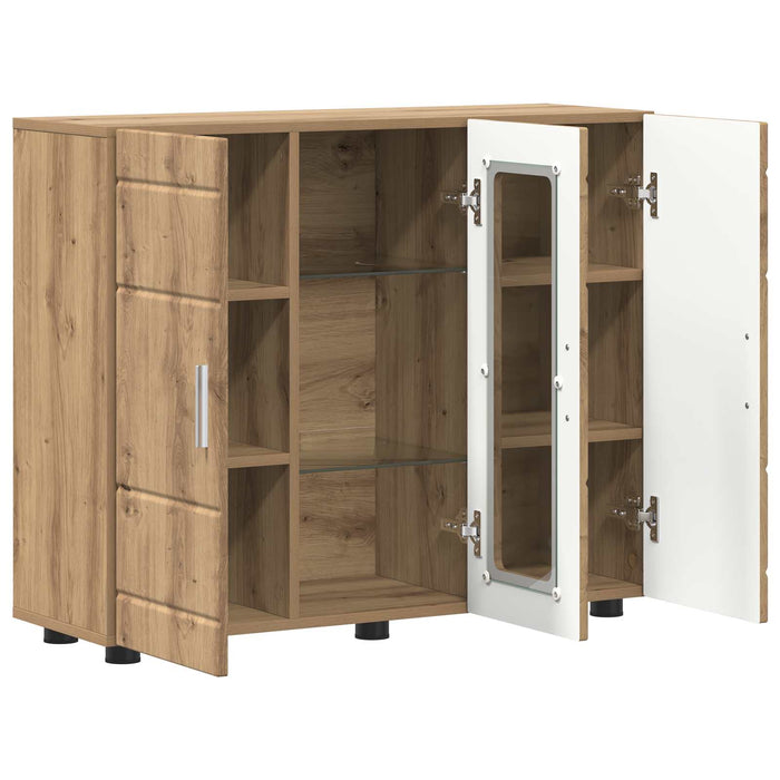 Dulap din Lemn Stejar Artizanal 88,5 x 30,5 x 73 cm WALTI