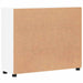 Bufet cu raft cu ușă Alb 88,5 x 30,5 x 73 cm Lemn compozit - WALTI WALTI