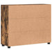 Bufet cu raft Stejar fumuriu 88,5 x 30,5 x 73 cm Lemn compozit - WALTI WALTI