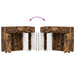 Bufet cu raft Stejar fumuriu 88,5 x 30,5 x 73 cm Lemn compozit - WALTI WALTI
