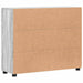 Bufet cu raft Gri Sonoma 88,5 x 30,5 x 73 cm Lemn compozit - WALTI WALTI