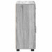 Bufet cu raft Gri Sonoma 88,5 x 30,5 x 73 cm Lemn compozit - WALTI WALTI