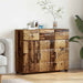 Bufet cu raft Lemn vechi 88,5 x 30,5 x 73 cm Lemn compozit - WALTI WALTI