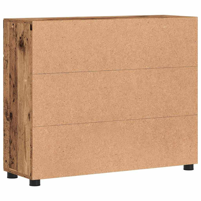 Bufet cu raft Lemn vechi 88,5 x 30,5 x 73 cm Lemn compozit - WALTI WALTI