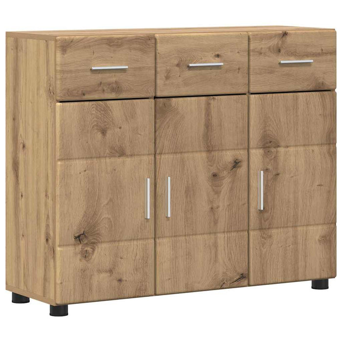 Bufet cu ușă Stejar Artizanal 88,5 x 30,5 x 73 cm Lemn compozit - WALTI WALTI