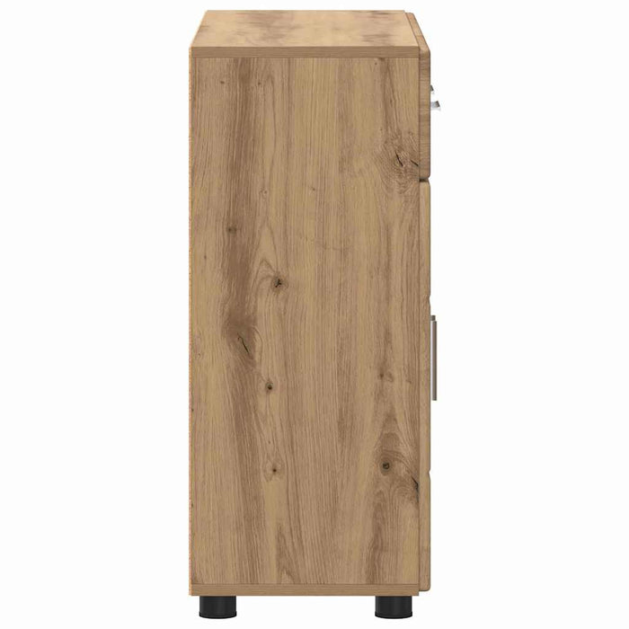 Bufet cu ușă Stejar Artizanal 88,5 x 30,5 x 73 cm Lemn compozit - WALTI WALTI