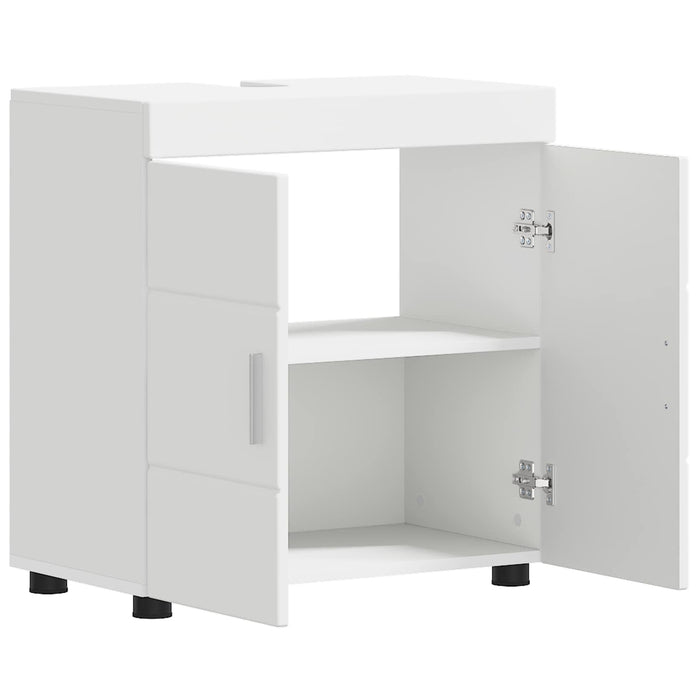 Set dulap baie TULUM Alb 60 x 34 x 63 cm Lemn compozit - WALTI WALTI