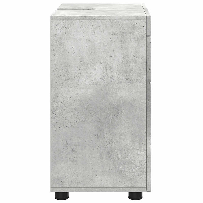 Set dulap baie TULUM Gri din beton 60 x 34 x 63 cm WALTI
