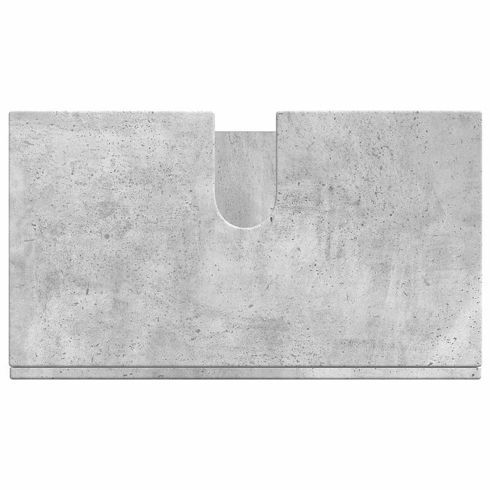 Set dulap baie TULUM Gri din beton 60 x 34 x 63 cm WALTI