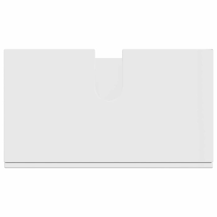 Set dulap baie TULUM Alb lucios 60 x 34 x 63 cm Lemn compozit - WALTI WALTI