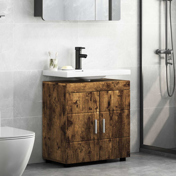 Set dulap baie TULUM Stejar fumuriu 60 x 34 x 63 cm - WALTI WALTI