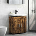 Set dulap baie TULUM Stejar fumuriu 60 x 34 x 63 cm - WALTI WALTI