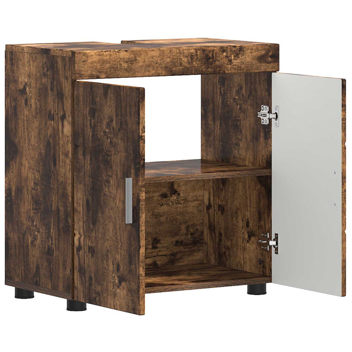 Set dulap baie TULUM Stejar fumuriu 60 x 34 x 63 cm - WALTI WALTI