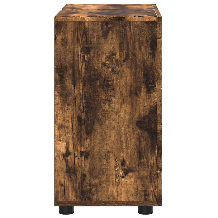 Set dulap baie TULUM Stejar fumuriu 60 x 34 x 63 cm - WALTI WALTI
