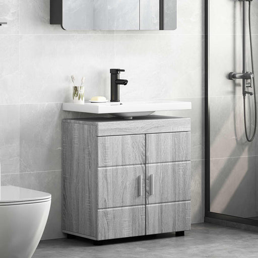 Set dulap baie TULUM Gri Sonoma 60 x 34 x 63 cm Lemn compozit - WALTI WALTI