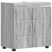 Set dulap baie TULUM Gri Sonoma 60 x 34 x 63 cm Lemn compozit - WALTI WALTI