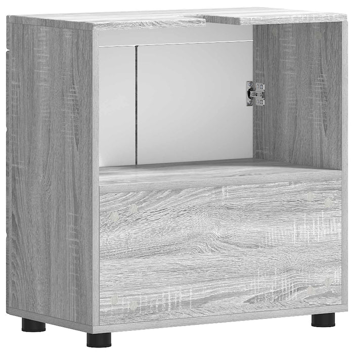 Set dulap baie TULUM Gri Sonoma 60 x 34 x 63 cm Lemn compozit - WALTI WALTI