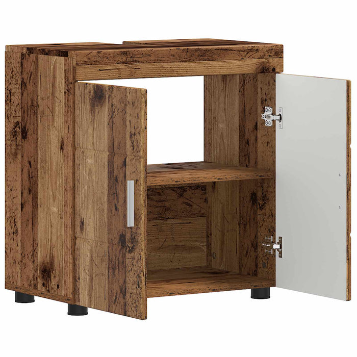 Set dulap baie TULUM Lemn vechi 60 x 34 x 63 cm Lemn compozit - WALTI WALTI