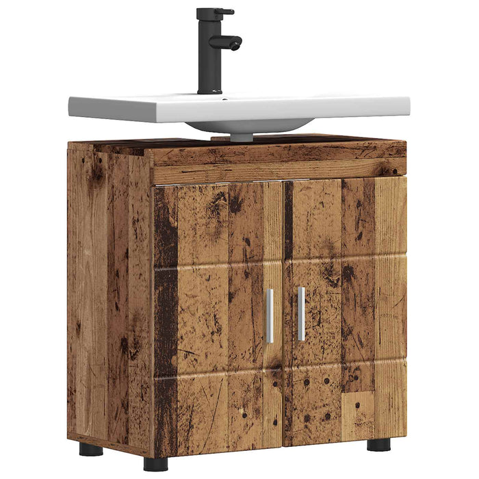 Set dulap baie TULUM Lemn vechi 60 x 34 x 63 cm Lemn compozit - WALTI WALTI