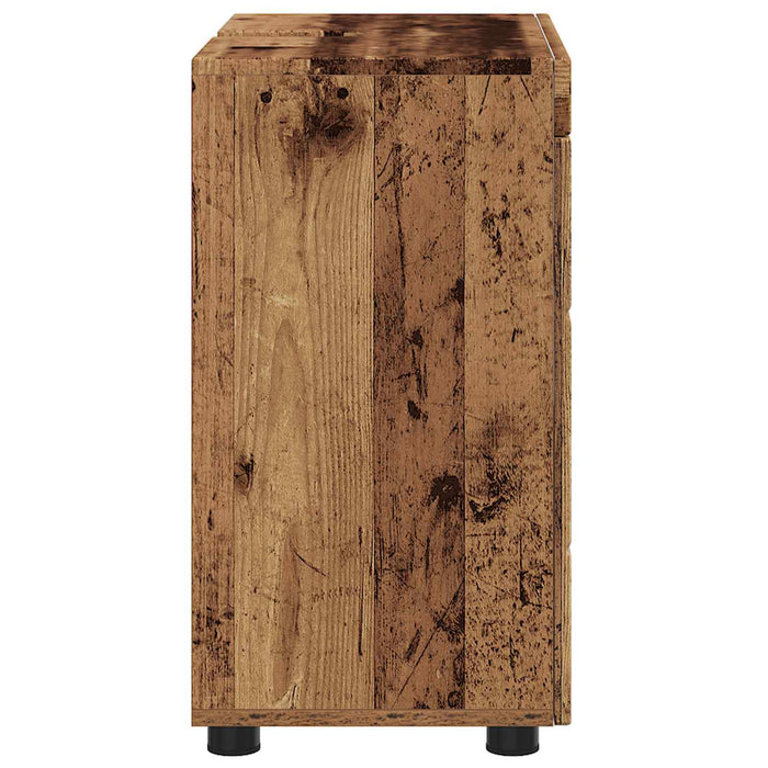 Set dulap baie TULUM Lemn vechi 60 x 34 x 63 cm Lemn compozit - WALTI WALTI