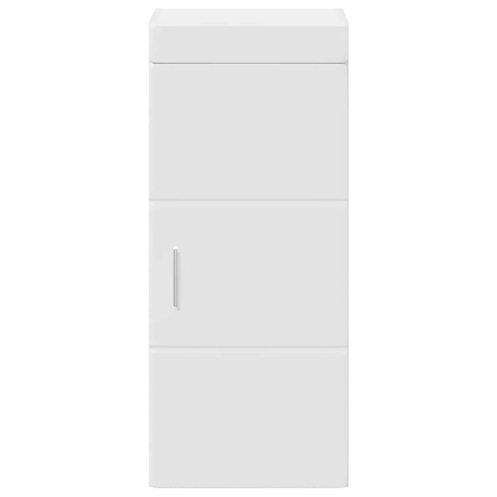 Dulap de perete pentru baie cu raft TULUM Alb 37 x 24,5 x 86 cm - WALTI WALTI